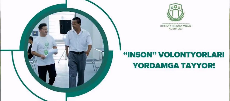 " Insan" social xızmetlerin orayı volontyorlari mudami járdemge tayın