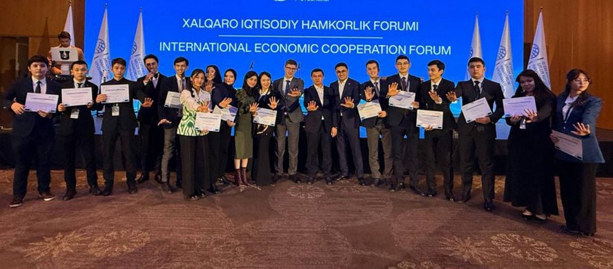 Attache volontyorlar Xalıqaralıq Iqtisadiy Hamkarlıq Biznes Forumında