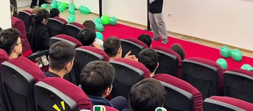 14 fevral künde Olympic Volunteers volontyorlarınıń kezekli kezeki boldı.