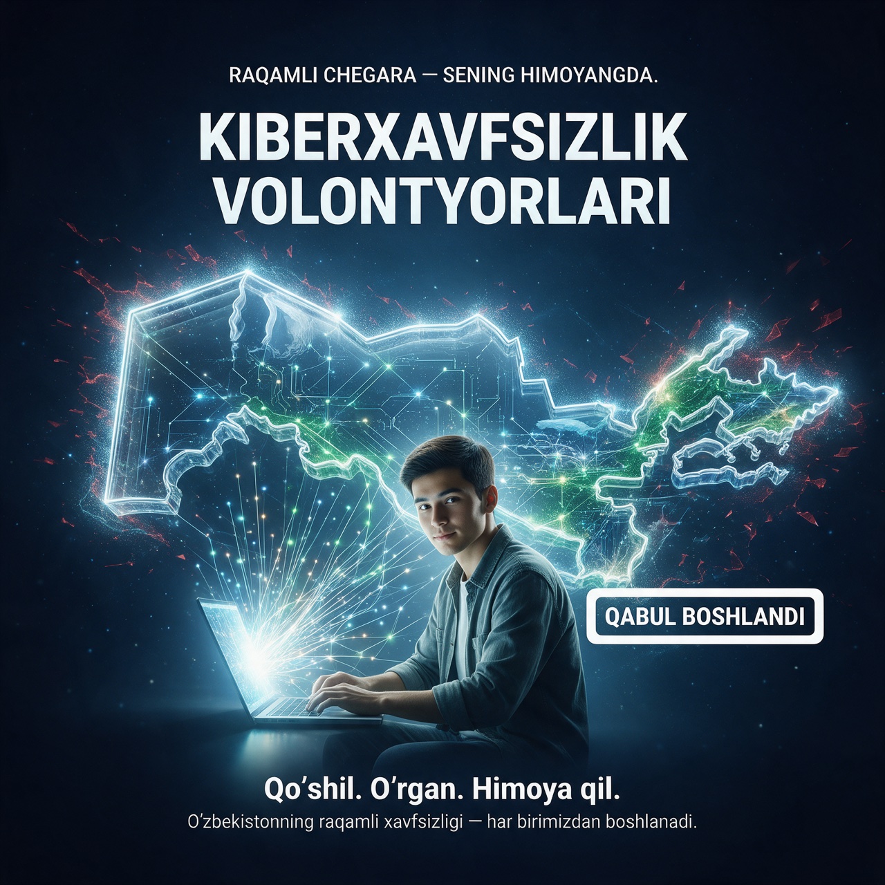 Kiberxavfsizlik volontyorlari — qabul boshlandi